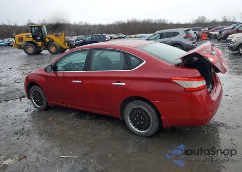 2014 Nissan Sentra S из США, поврежденный, VIN 3N1AB7AP3EY270309